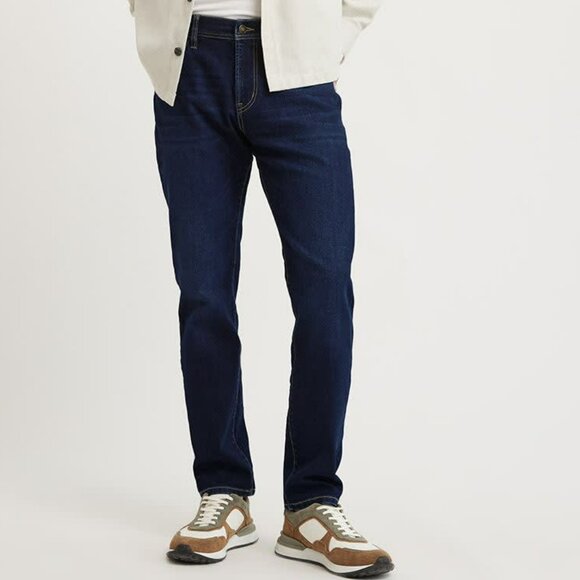 RW Slim-Fit Dark Wash Jeans - Picture 1 of 9